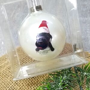 Black Labrador Retriever Ornament